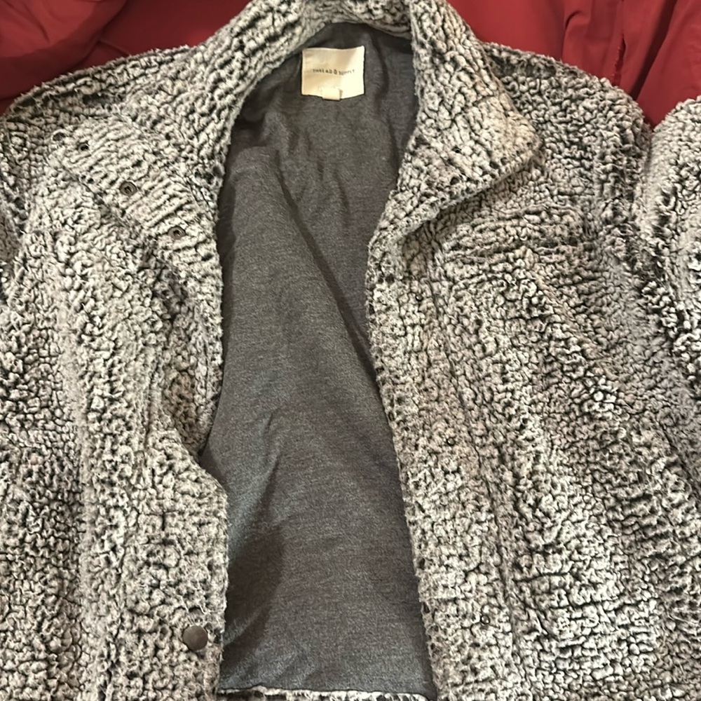 Thread and Supply long sleeve winter coat.